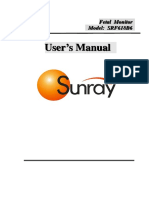 User-Manual-sunray SRF618B6