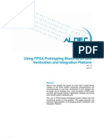 Using Fpga Prototyping Board As An Soc Verification and Integration Platform