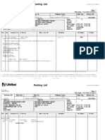 3PL Packing List PDF