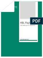 HBL Payments - User Manual For Payment - Output