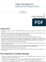 Tata Consultancy Services: Selling Certainty 