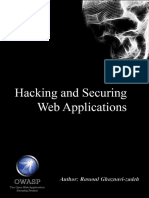 Hacking and Securing Web Applications