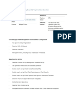  Oracle Manufacturing Cloud 2020 Implementation Essentials