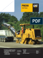 Perfiladora Caterpillar PM 200 PDF