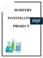 Chemistry Investigatory Project (R)