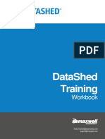 DataShed Administrator Workbook 2017