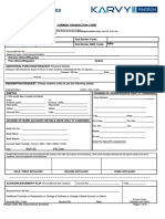 Common Transaction Form