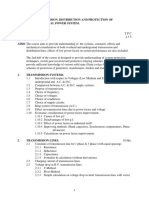 ET-335 Transmission, Distribution and Protection of Electrical Power Systems