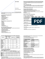 Development of Classroom Assessment Tool1