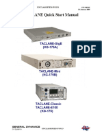 TACLANE Quick Start Manual