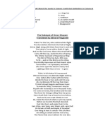 BUILDING YOUR VOCABULARY Match The Words in Column A With Their Definitions in Column B