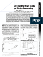 Torque Requirement For High Solid Centrifugal Sludge Dewatering