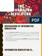 The Information Revolution