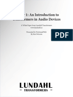 White Paper On Lundahl Transfomers 1