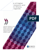 Governance of Higher Education Research and Innovation in Ghana Kenya and Uganda