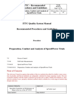 ITTC - Speed-Power Trials 75-04-01-011