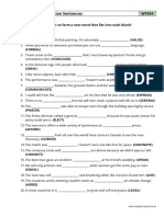 wf004 Word Formation Sentences