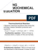 WRITING THERMOCHEMICAL EQUATION Official