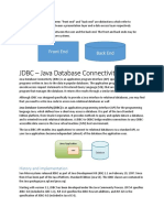 Java Database Connectivity