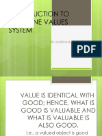 Powerpoint - Intro. To Phil Values System