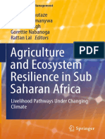 (Climate Change Management) Yazidhi Bamutaze, Samuel Kyamanywa, Bal Ram Singh, Gorettie Nabanoga, Rattan Lal - Agriculture and Ecosystem Resilience in Sub Saharan Africa_ Livelihood Pathways Under Cha