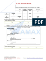 21. ĐỀ SỐ 21 HSG ANH 9 HUYỆN