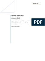 OpenText Content Server - Installation Guide PDF