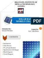 Solar Mobile Charger