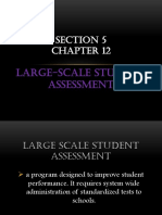 Large Scale Student Assessment