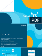 LTRCCDE-3006 - Advanced - CCDE Lab