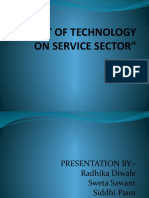 Impact of Technology On Service Sector