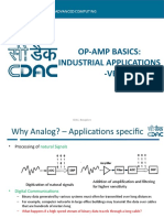 Op-Amp - Industrial Applications