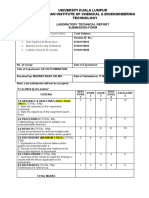 Fat Lab Report