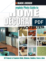 Black & Decker The Complete Photo Guide To Home Decorating Projects DIY Projects To Transform Walls, Windows, Furniture, Floors & More (Black & Decker Complete Photo Guide) PDF