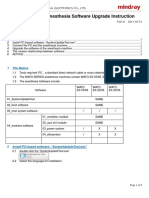 09-Wato Series Anesthesia Software Upgrade Instruction