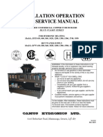 Installation Operation and Service Manual Blueflame PDF