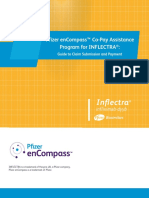 Pfizer Encompass Co-Pay Assistance Program For INFLECTRA Guide To Claim Submission and Payment