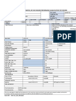 Welder, Welding Operator Qualification Test Report