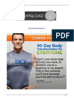 Tony Horton p90 Download Free