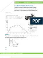 Math Worksheet-Function As Model