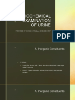 Biochemical Examination of Urine