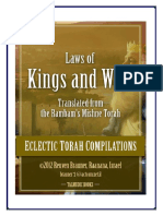 2012 Melachim Umilchamot LAWS OF KINGS AND WARS PDF