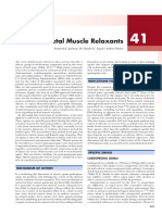 Skeletal Muscle Relaxants: Kenneth C. Jackson, II Charles E. Argoff Andrew Dubin