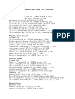 List of Tax Cases For Digest (Udm Tax 2 Midterms) Abejero, Jus Rex (Estate Tax)