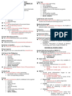 Long Lecture Examination I For MLS 111 Summary