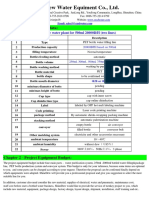 Shine Dew Water Equiment Co., LTD.: Chapter 1 - Project Basic Data