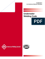 Underwater Welding Code: D3.6M:2017 An American National Standard