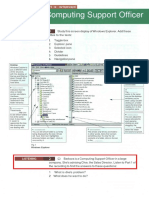Computing Support Officer: Unit 10 Interview