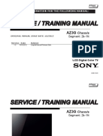 Service / Training Manual: Chassis