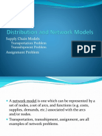 Distribution and Network Models